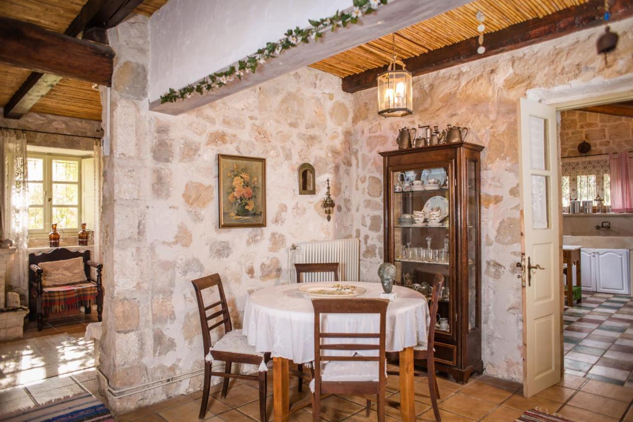 Jianni'S Villa - Stone Villa In The Greenery!! Vasilikos  Luaran gambar