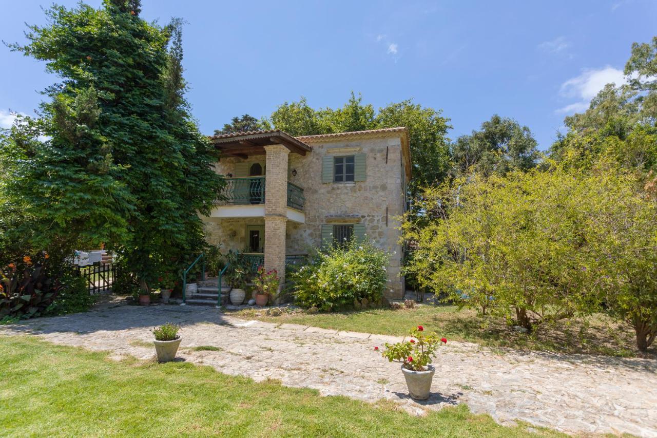 Jianni'S Villa - Stone Villa In The Greenery!! Vasilikos  Luaran gambar