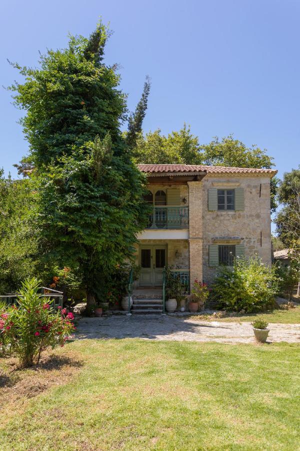 Jianni'S Villa - Stone Villa In The Greenery!! Vasilikos  Luaran gambar