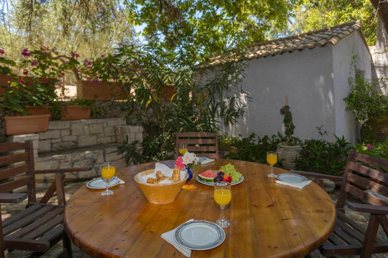 Jianni'S Villa - Stone Villa In The Greenery!! Vasilikos  Luaran gambar